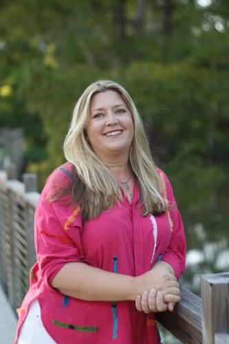 A photograph of Louisiana Poet Laureate Alison Pelegrin