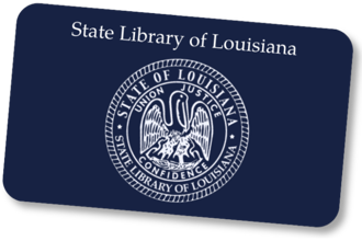 State Library of Louisiana Card